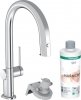 Hansgrohe Aqittura M91 Bateria kuchenna z wyciąganą wylewką z filtrem chrom 76801000
